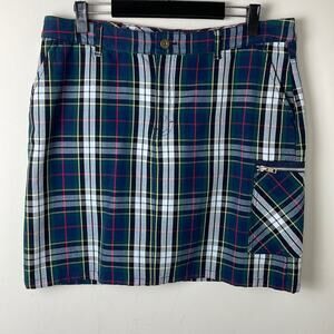 Tommy Hilfiger Plaid Cargo Skirt  - Size 12